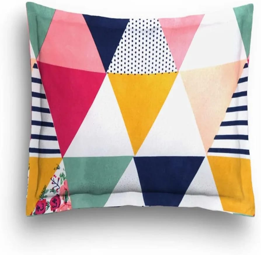 Floral Printed Cotton Bed Sheet with 2 Pillow Covers