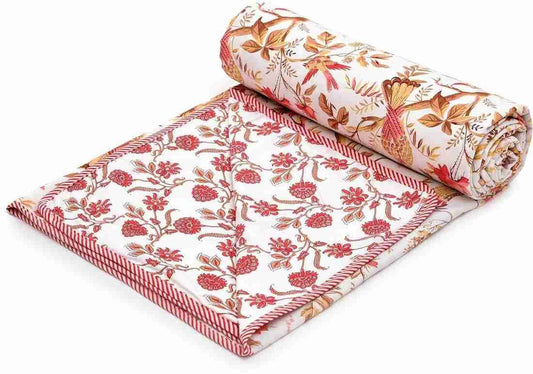 Hand Block Printed Cotton Jaipuri Dohar