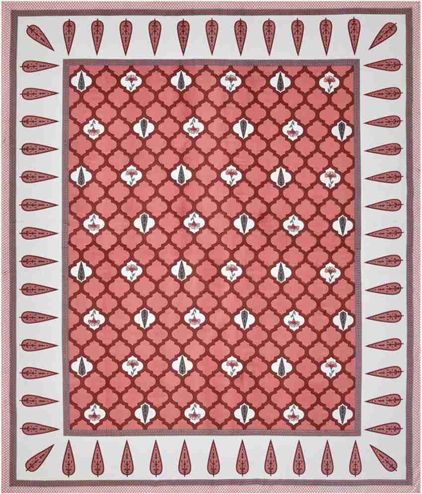 Cotton Printed  Bed Sheet with 2 Pillow Covers