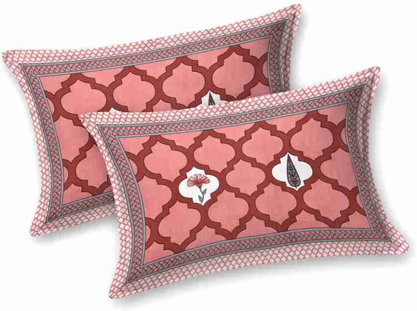 Cotton Printed  Bed Sheet with 2 Pillow Covers