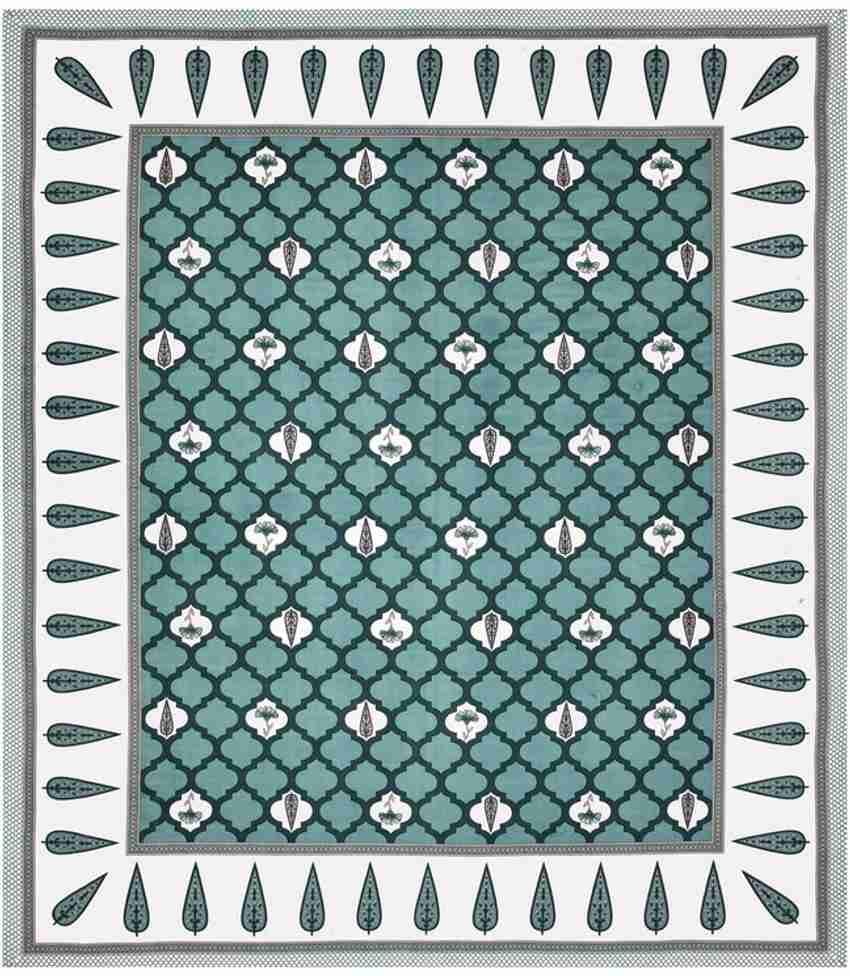 Cotton Printed  Bed Sheet with 2 Pillow Covers