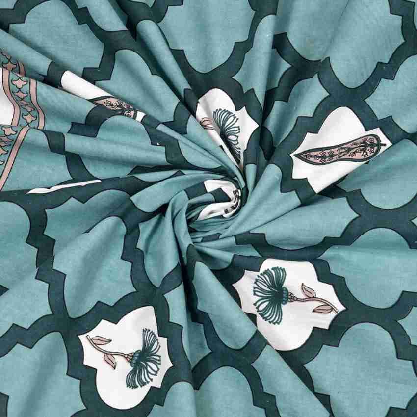 Cotton Printed  Bed Sheet with 2 Pillow Covers