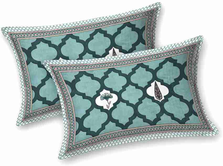 Cotton Printed  Bed Sheet with 2 Pillow Covers
