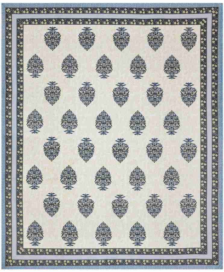 Cotton Printed  Bed Sheet with 2 Pillow Covers