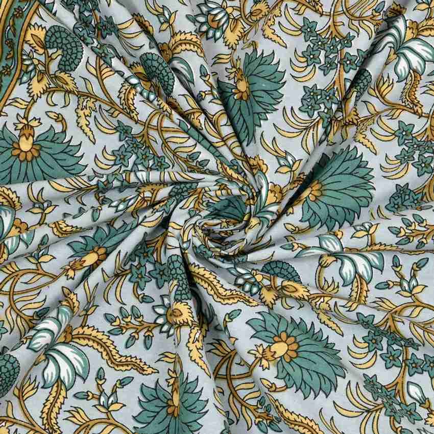 Cotton Printed  Bed Sheet with 2 Pillow Covers