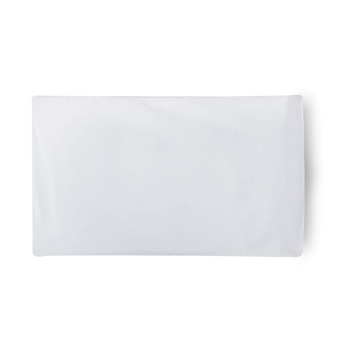 Solid Cotton Pillow Cover with Zipper Closure