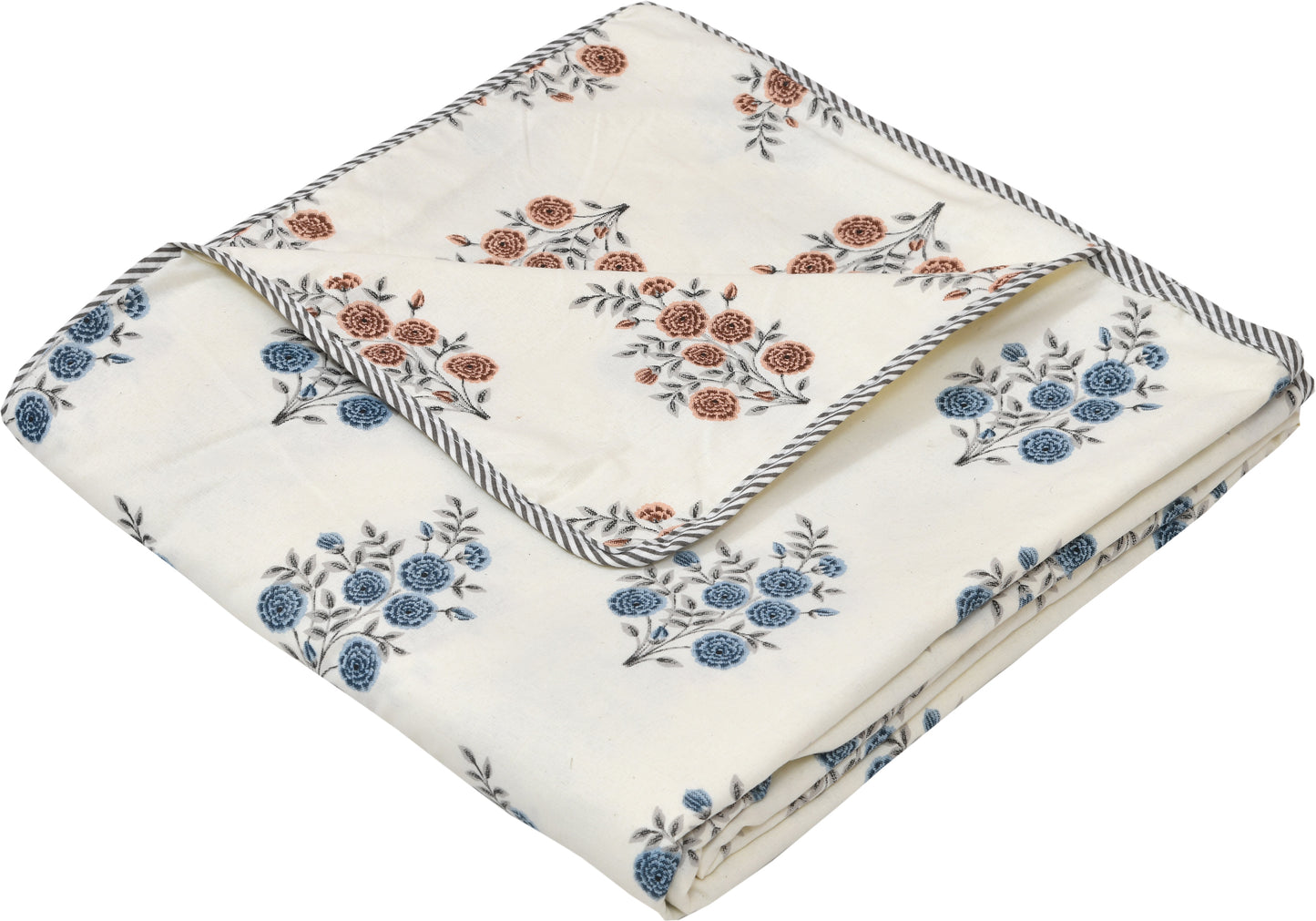 Hand Block Printed Cotton Jaipuri Dohar