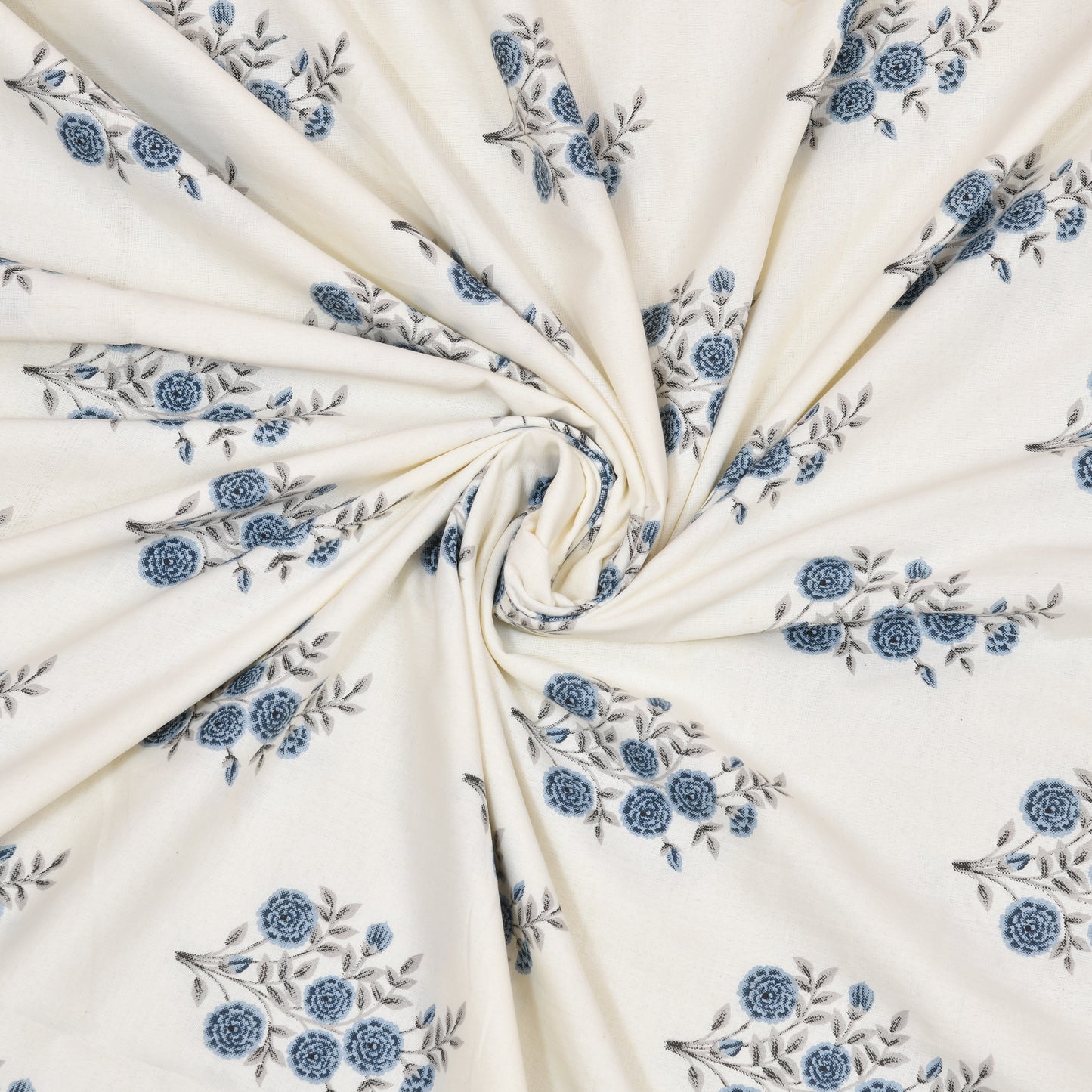 Hand Block Printed Cotton Jaipuri Dohar