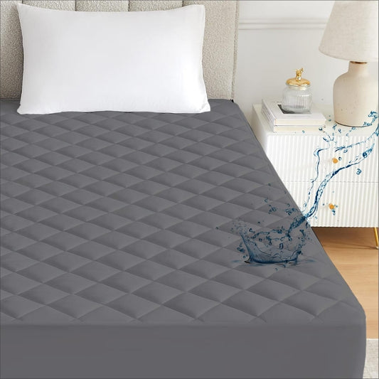 Quilted Fitted microfiber Waterproof Mattress Protector