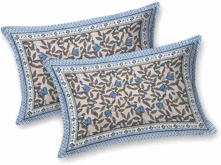 Cotton Printed  Bed Sheet with 2 Pillow Covers