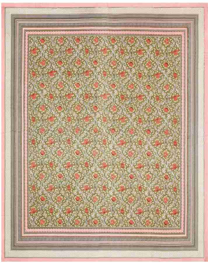 Cotton Printed  Bed Sheet with 2 Pillow Covers