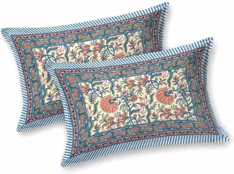 Cotton Printed  Bed Sheet with 2 Pillow Covers