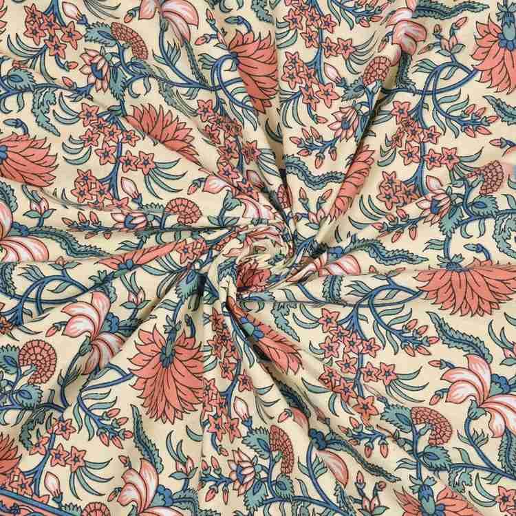 Cotton Printed  Bed Sheet with 2 Pillow Covers
