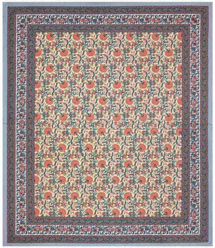 Cotton Printed  Bed Sheet with 2 Pillow Covers