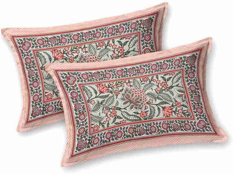 Cotton Printed  Bed Sheet with 2 Pillow Covers