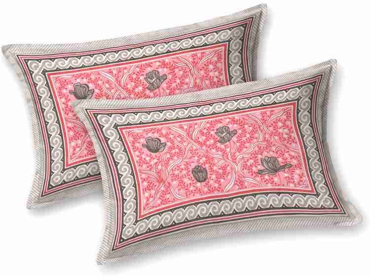 Cotton Printed  Bed Sheet with 2 Pillow Covers