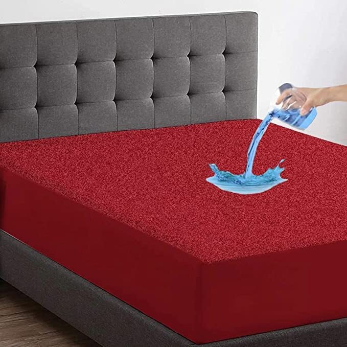 Quilted Fitted microfiber Waterproof Mattress Protector