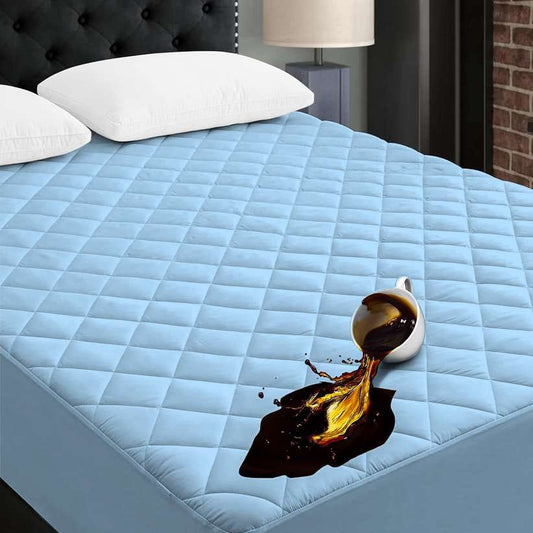 Quilted Fitted microfiber Waterproof Mattress Protector