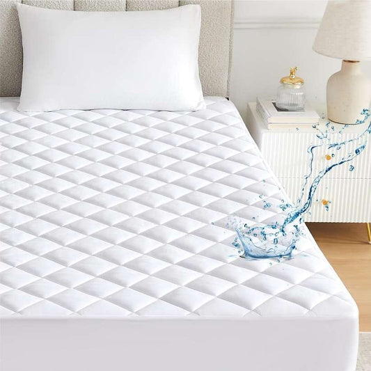 Quilted Fitted microfiber Waterproof Mattress Protector