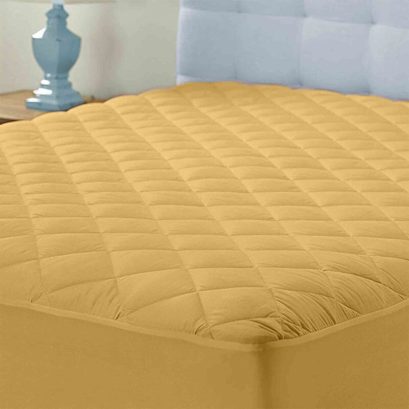 Quilted Fitted microfiber Waterproof Mattress Protector